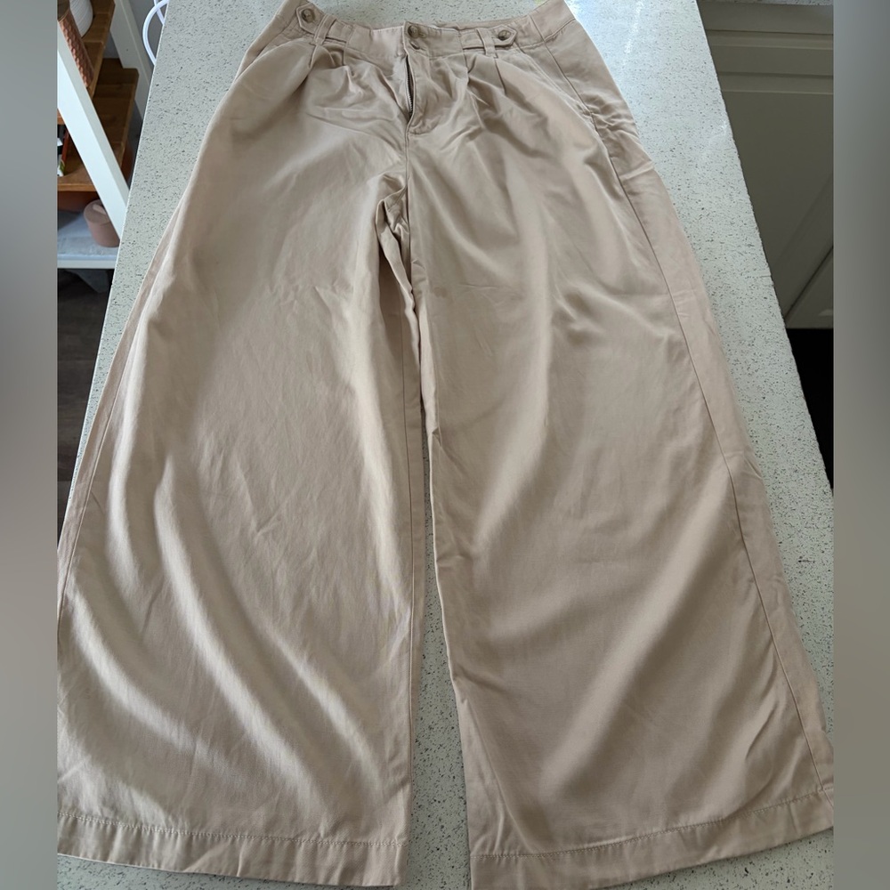 Madewell The Petite Harlow Wide Leg Pant Size 6P - Picture 7 of 8